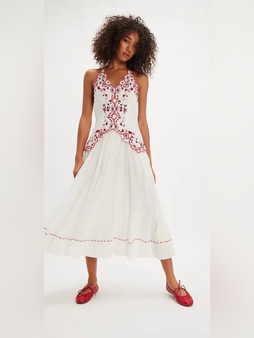 Free People Valenciana Midi Dress